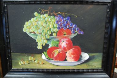 (L-659) H.Sandberg, raamitud natüürmort