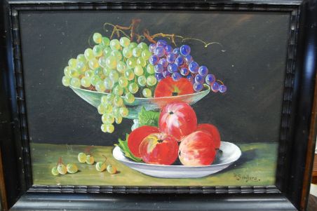 (L-659) H.Sandberg, raamitud natüürmort