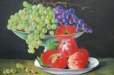 (L-659) H.Sandberg, raamitud natüürmort