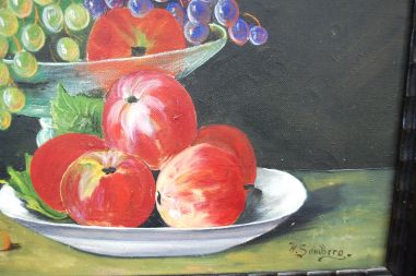 (L-659) H.Sandberg, raamitud natüürmort