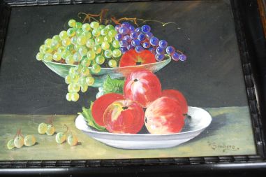 (L-659) H.Sandberg, raamitud natüürmort