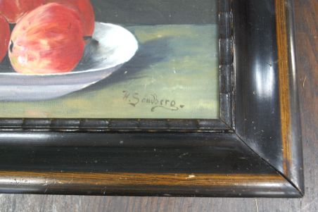 (L-659) H.Sandberg, raamitud natüürmort