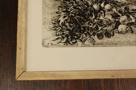 (P-1067) Viiralt, trükirepro Marrakechi maastik