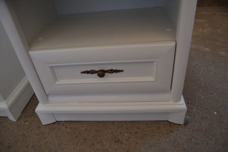 (L-665) Valged öökapid, 2 tk paaris