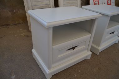 (L-665) Valged öökapid, 2 tk paaris