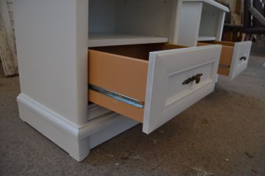 (L-665) Valged öökapid, 2 tk paaris