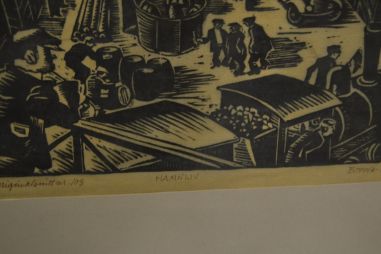 (L-666)  Åke Brovik graafika Sadam