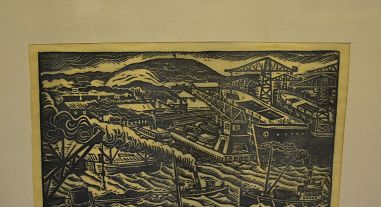 (L-666)  Åke Brovik graafika Sadam