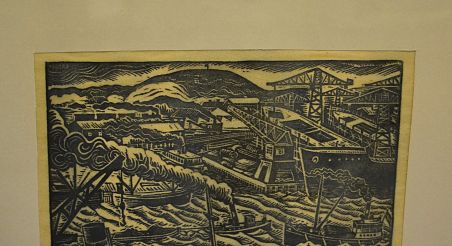 (L-666)  Åke Brovik graafika Sadam