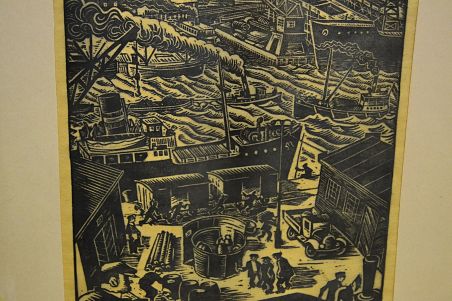 (L-666)  Åke Brovik graafika Sadam