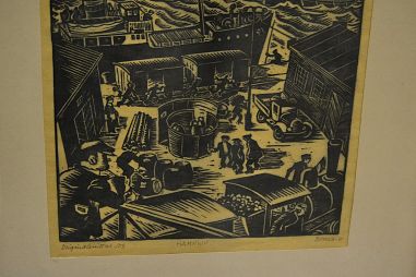 (L-666)  Åke Brovik graafika Sadam