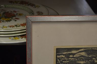 (L-666)  Åke Brovik graafika Sadam