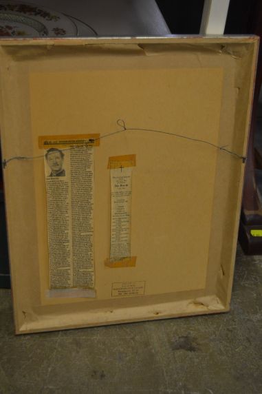 (L-666)  Åke Brovik graafika Sadam