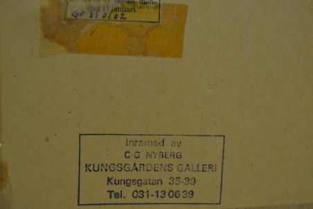 (L-666)  Åke Brovik graafika Sadam