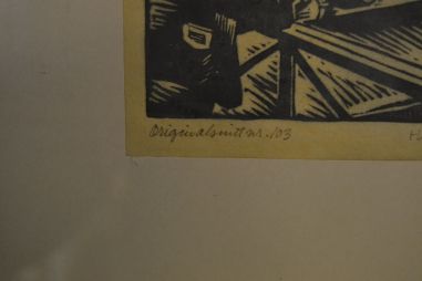 (L-666)  Åke Brovik graafika Sadam