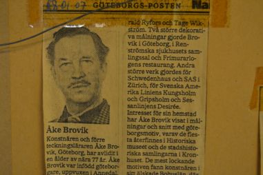 (L-666)  Åke Brovik graafika Sadam
