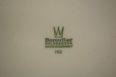 (n-7011) Bavaria Bareuther Waldsassen, puuviljadega vaagen