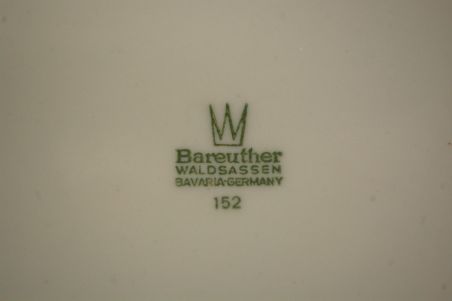 (n-7011) Bavaria Bareuther Waldsassen, puuviljadega vaagen