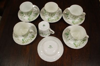 (n-7012/3) Hutschenreuther, kohvitassid-taldrikud, 6tk komplektis