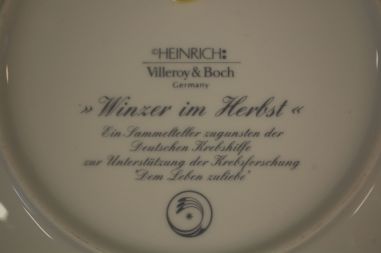 (n-7019) Villeroy & Boch Heinrich, kollektstioontaldrikud "Aastaajad", 4tk