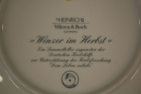 (n-7019) Villeroy & Boch Heinrich, kollektstioontaldrikud "Aastaajad", 4tk