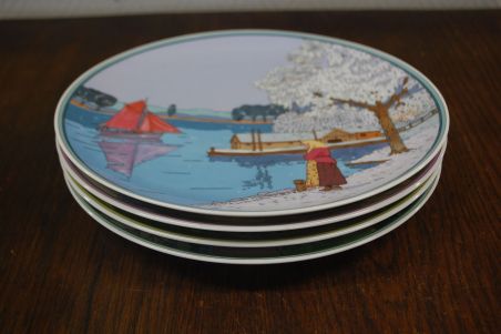 (n-7019) Villeroy & Boch Heinrich, kollektstioontaldrikud "Aastaajad", 4tk