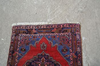 (v-100) Villane käsitöövaip IRAN 0,8x0,9m 2