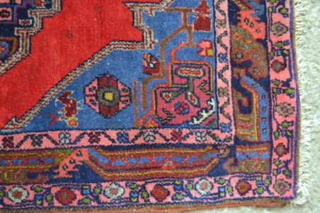 (v-100) Villane käsitöövaip IRAN 0,8x0,9m