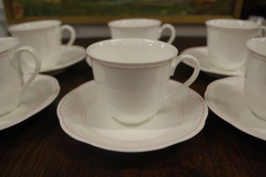 (n-7035/3) Villeroy & Boch Palatino kohvitassid-taldrikud, 6tk
