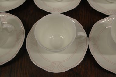 (n-7035/3) Villeroy & Boch Palatino kohvitassid-taldrikud, 6tk