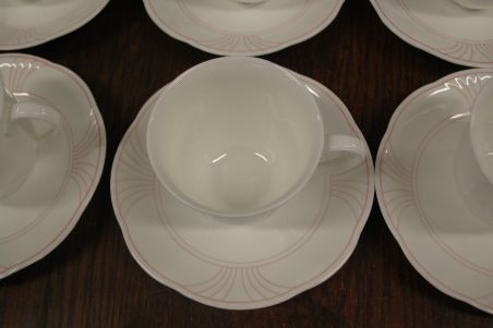 (n-7035/3) Villeroy & Boch Palatino kohvitassid-taldrikud, 6tk