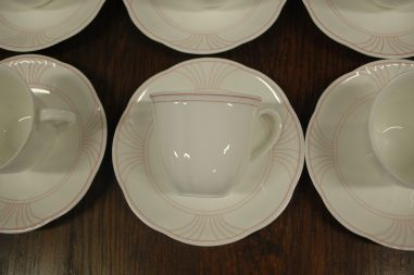 (n-7035/3) Villeroy & Boch Palatino kohvitassid-taldrikud, 6tk