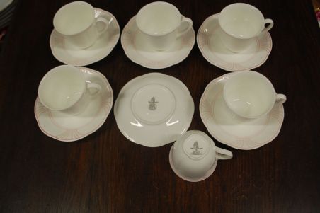 (n-7035/3) Villeroy & Boch Palatino kohvitassid-taldrikud, 6tk