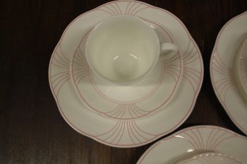 (n-7035/5) Villeroy & Boch Palatino kohvitassid-taldrikud, 3tk ja salatitaldrikud, 3tk 2
