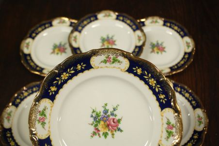 (n-7046) Winterling Röslau, Marie Louise, salatitaldrikud, 6tk (n-7046) Winterling Röslau, Marie Louise, salatitaldrikud, 6tk