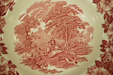 (n-7052) Enoch Wedgwood LTD, Woodland, supi-pastataldrikud, 5tk