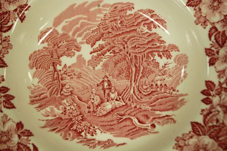 (n-7052) Enoch Wedgwood LTD, Woodland, supi-pastataldrikud, 5tk