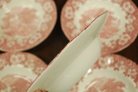 (n-7052) Enoch Wedgwood LTD, Woodland, supi-pastataldrikud, 5tk