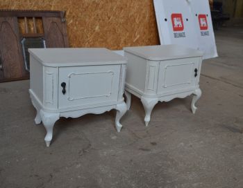 (n-7079) Valged öökapid, 2 tk komplektis