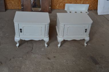 (n-7079) Valged öökapid, 2 tk komplektis