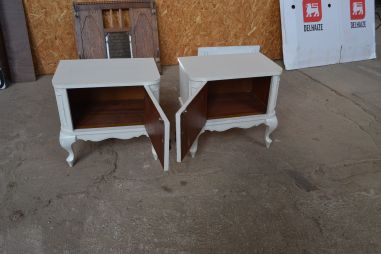 (n-7079) Valged öökapid, 2 tk komplektis