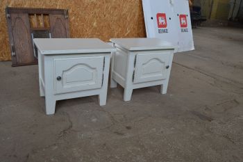 (n-7080) Valged öökapid, 2 tk komplektis