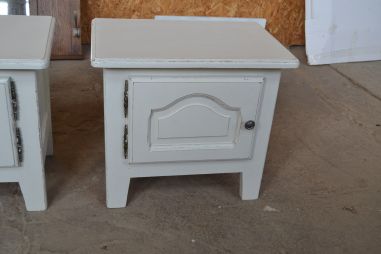 (n-7080) Valged öökapid, 2 tk komplektis