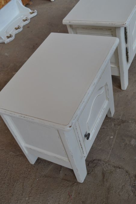 (n-7080) Valged öökapid, 2 tk komplektis