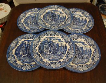 (n-7081) English Ironstone, praetaldrikud, 6tk