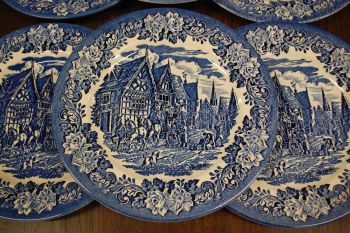 (n-7081) English Ironstone, praetaldrikud, 6tk 2