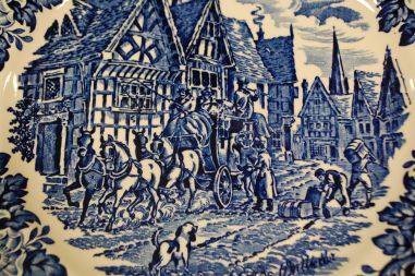 (n-7081) English Ironstone, praetaldrikud, 6tk