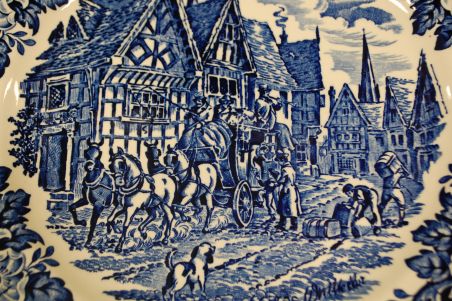 (n-7081) English Ironstone, praetaldrikud, 6tk