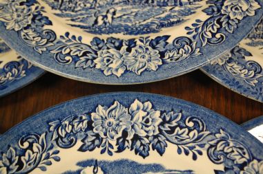 (n-7081) English Ironstone, praetaldrikud, 6tk