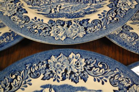 (n-7081) English Ironstone, praetaldrikud, 6tk